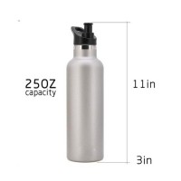 WONDER 750ML vacuum metal sport bottle